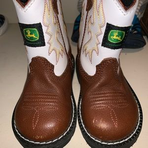John Deere Toddler Boots Size 4.5